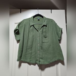 Old Navy V-Neck Dolman-Sleeve Blouse